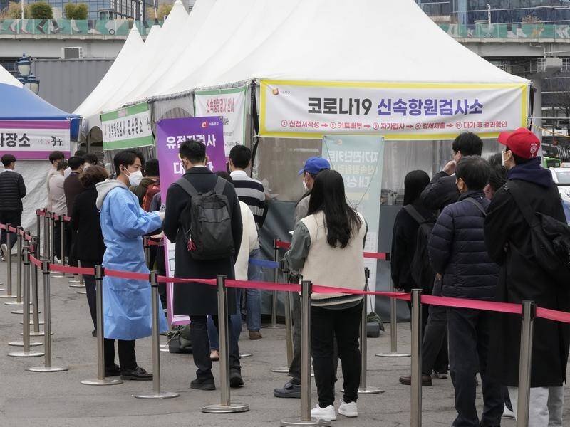 Despite a surge in coronavirus cases South Korea still plans to ease restrictions.