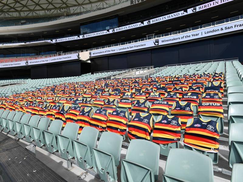 Some fans will be allowed into Adelaide Oval for this weekend's AFL match.