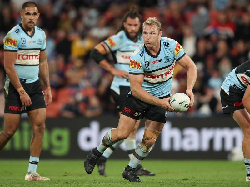 Sharks prop Aiden Tolman will play his 300th NRL game this weekend against the Knights.