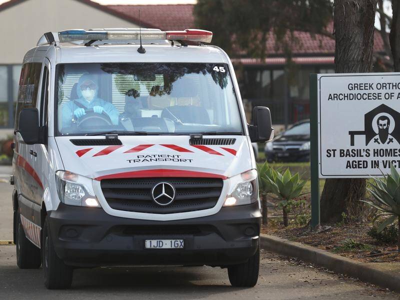 Residents of the worst-affected aged care homes have been transferred to hospitals.