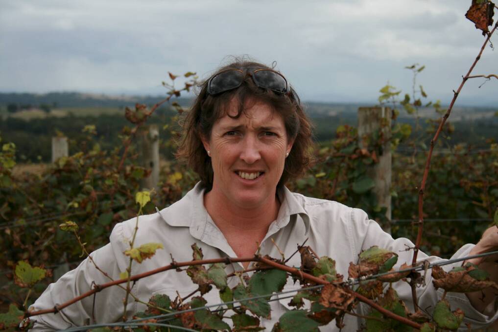 Liz Riley, a finalist in the inaugural Australian Women in Wine Awards’ viticulturalist of the year category.