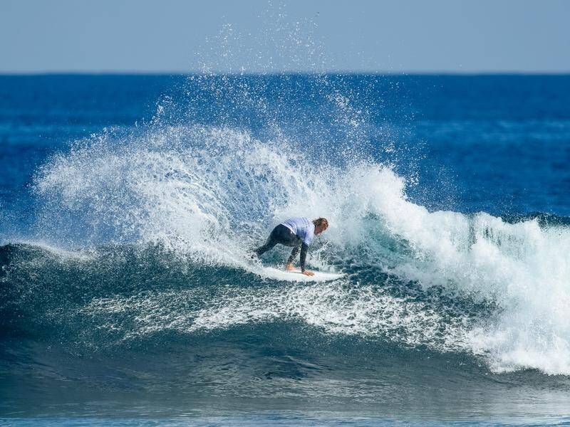 Local Jacob Willcox needs a big result at the Margaret River Pro as the mid-season cut looms. (HANDOUT/World Surf League)