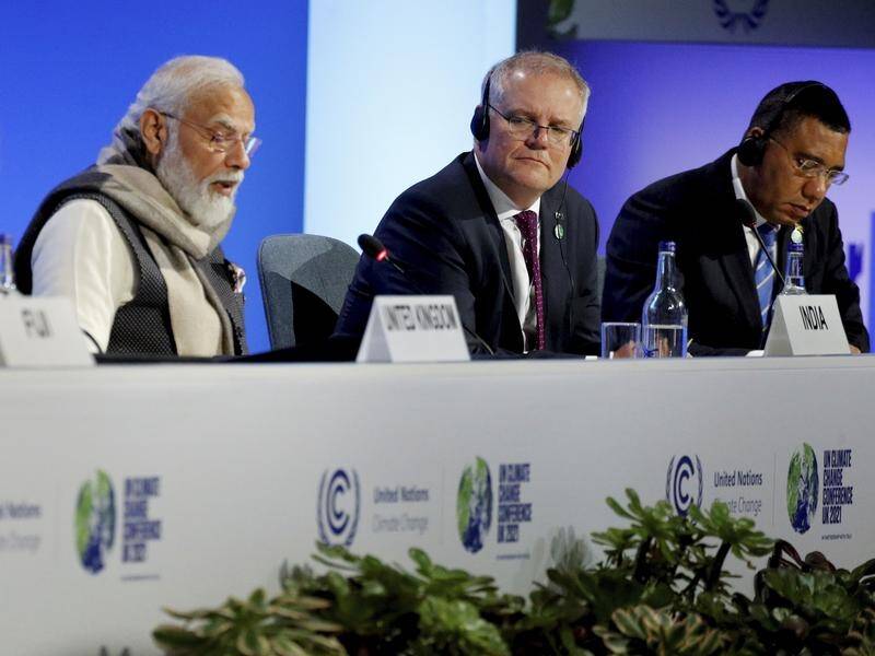 Prime Minister Scott Morrison has drawn criticism for the climate policies he outlined at COP26.