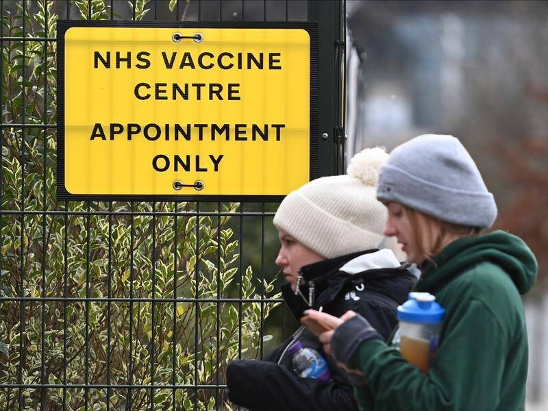 About 520,000 Britons have already received their second coronavirus vaccination.