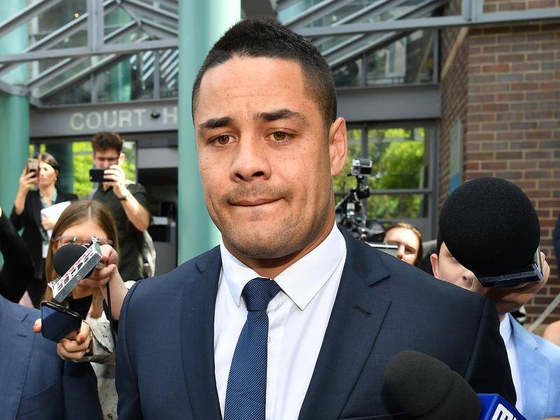 Jarryd Hayne was excused from attending court charged with rape.