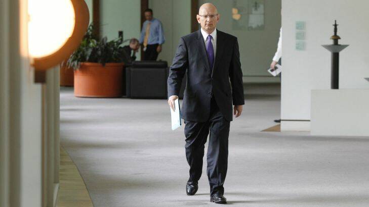 Shayne Neumann arrives for a shadow cabinet meeting in Canberra on Monday 21 October 2013. Photo: Andrew Meares