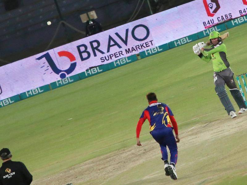 Australia's Ben Dunk stands and delivers in his match-winning PSL knock for Lahore Qalandars.