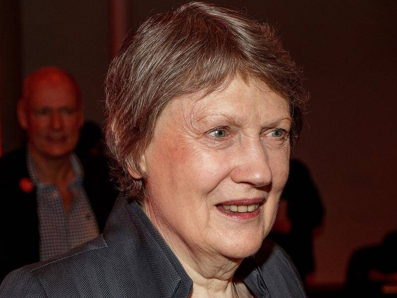 Former NZ prime minister Helen Clark says low-carbon technologies are using more mineral resources. (David Rowland/AAP PHOTOS)