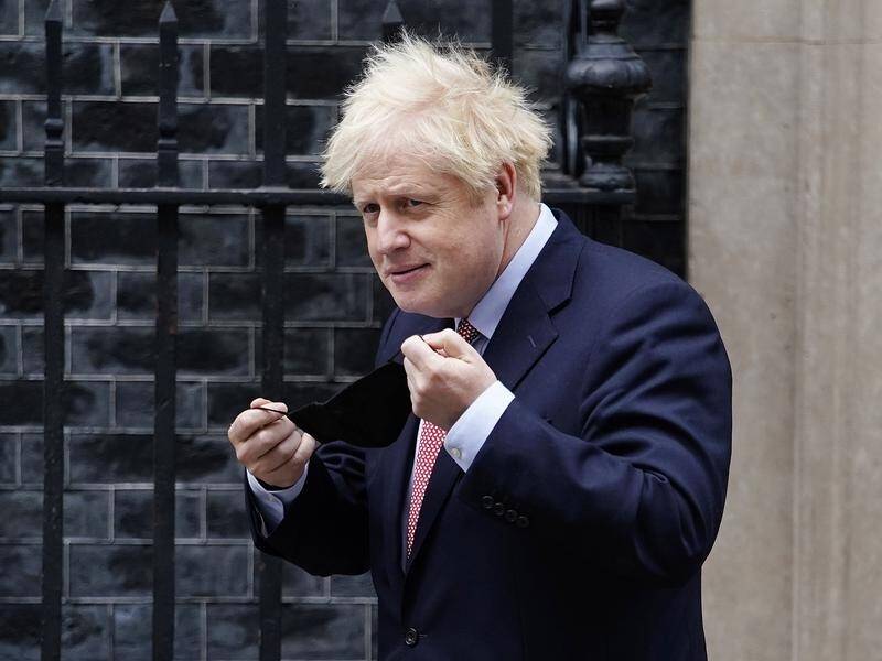 Wind could provide power to all households in the UK by 2030, Prime Minister Boris Johnson says.