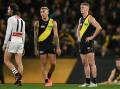 The AFLPA are calling for a countdown clock after the dramatic finish to the Tigers-Dockers game. (Joel Carrett/AAP PHOTOS)