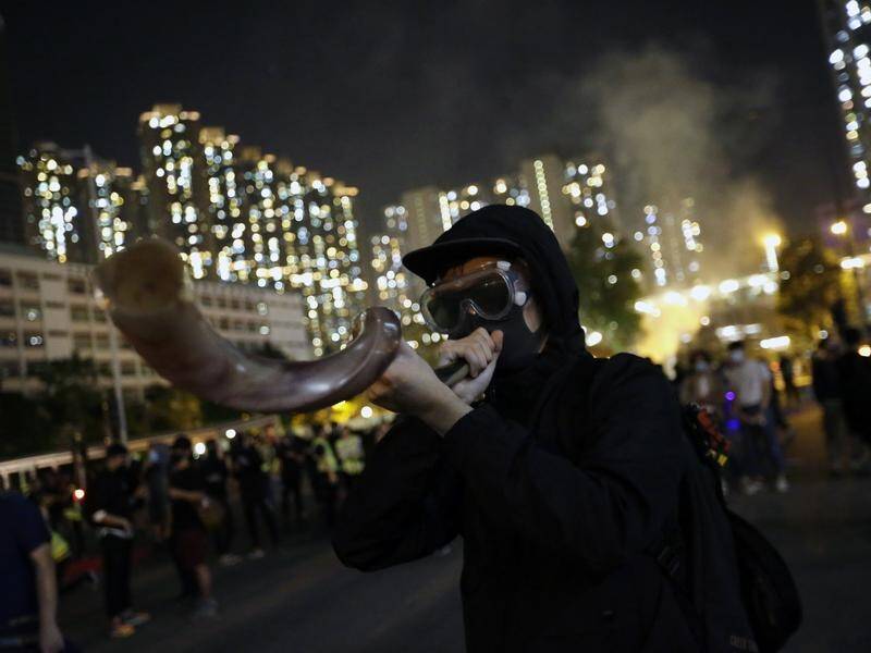 Protesters say Hong Kong police have used excessive force in their bid to quell widespread unrest.