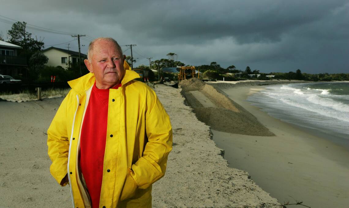 Myall River Action's Gordon Grainger has welcomed funding to counter erosion.