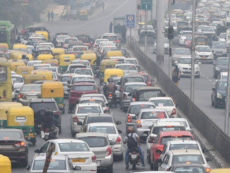 Air pollution has reached dangerous levels in New Delhi.