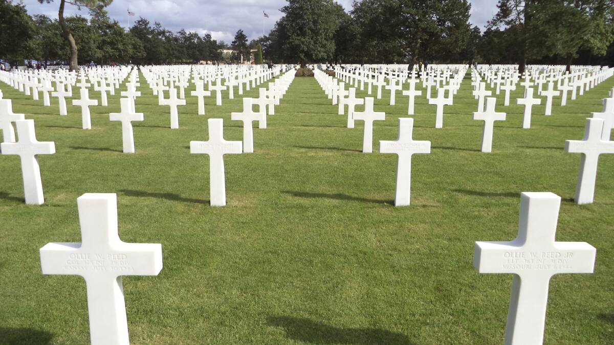 Jason Gordon's tour of  World War II cemeteries of northern France. Pictures by the author. 