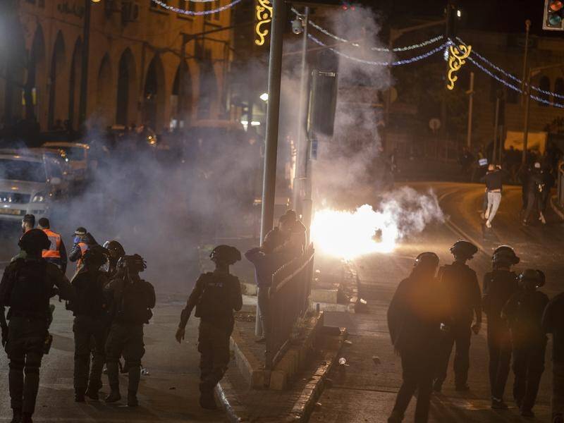 Unrest resumed on Friday night, when Palestinian youths and scuffled with Israeli police.