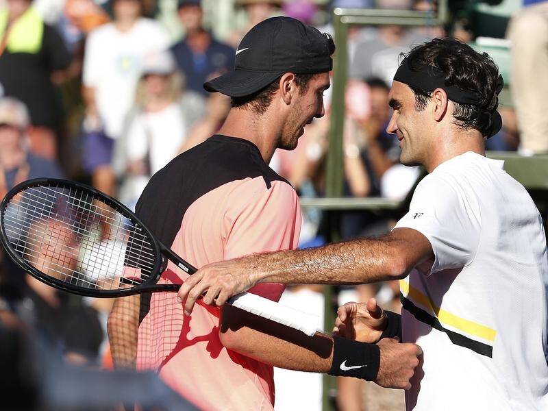Thanasi Kokkinakis feels the suspension of the tennis season could assist Roger Federer.