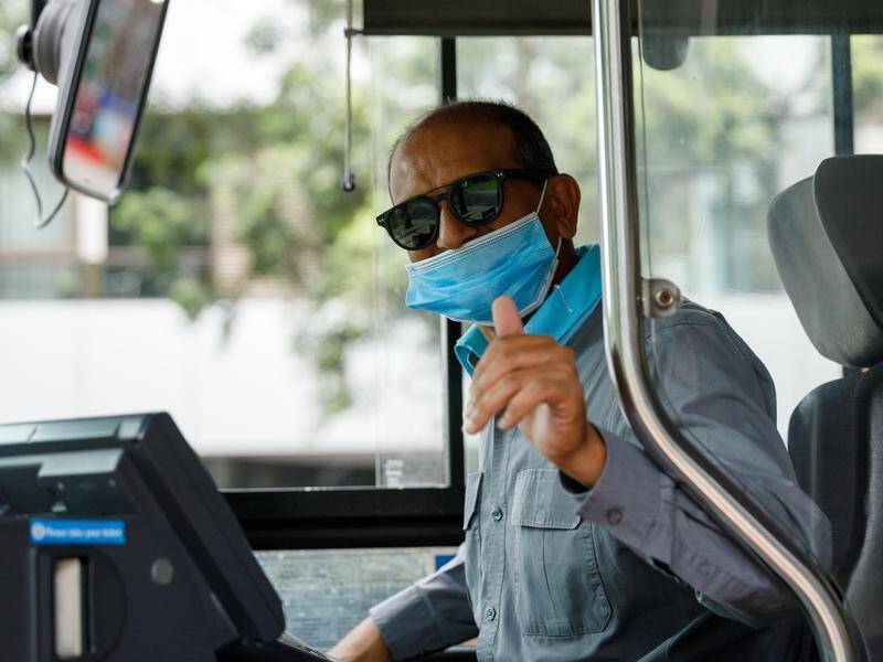 Mandatory mask restrictions are in place across greater Sydney.