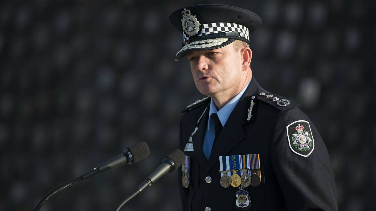 Acting Australian Federal Police Commissioner, Andrew Colvin
