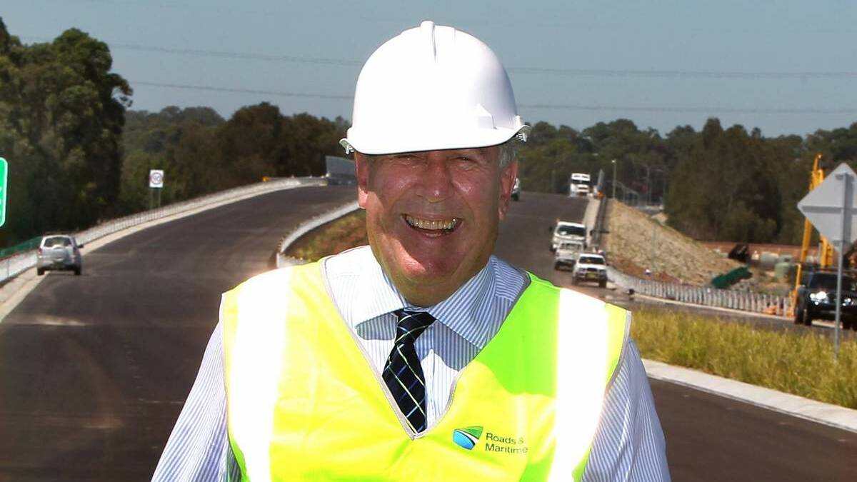 ROLLING: Roads Minister Duncan Gay.