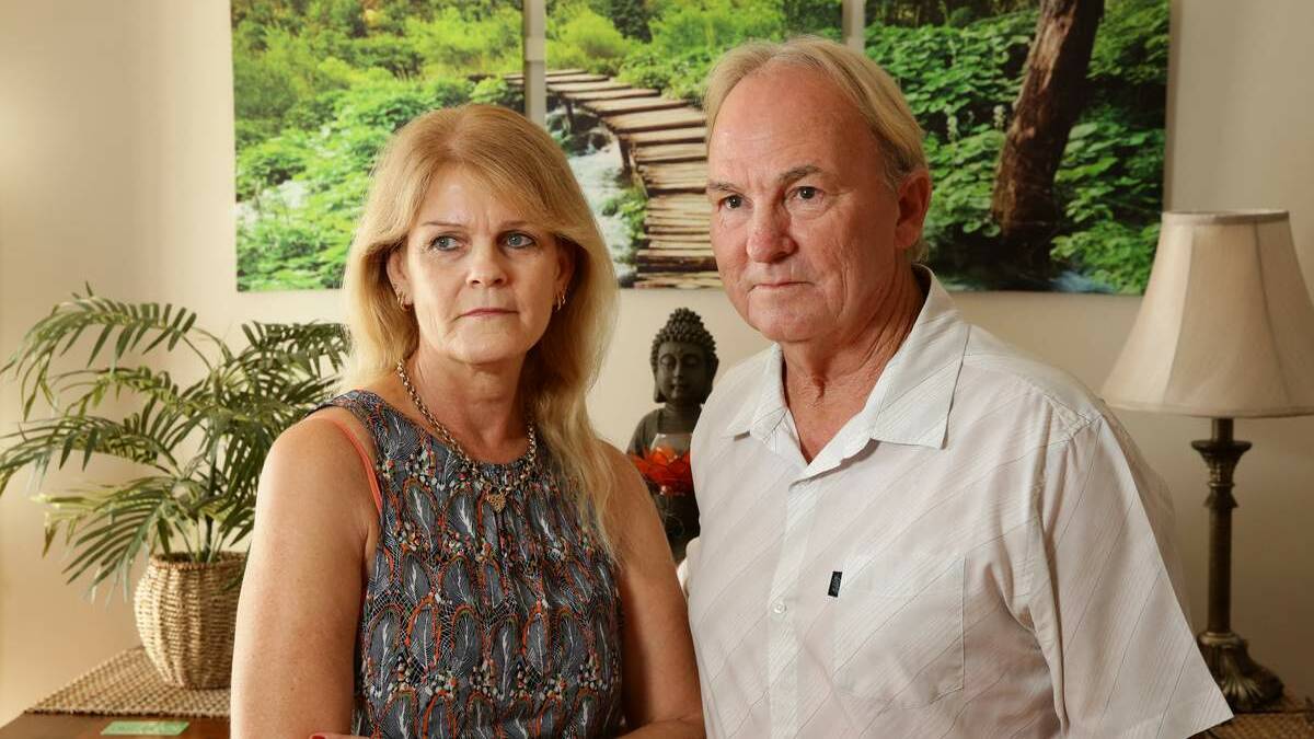 David Moore and Janette Howell are taking legal action against Scenic Cruises. Picture: Peter Stoop