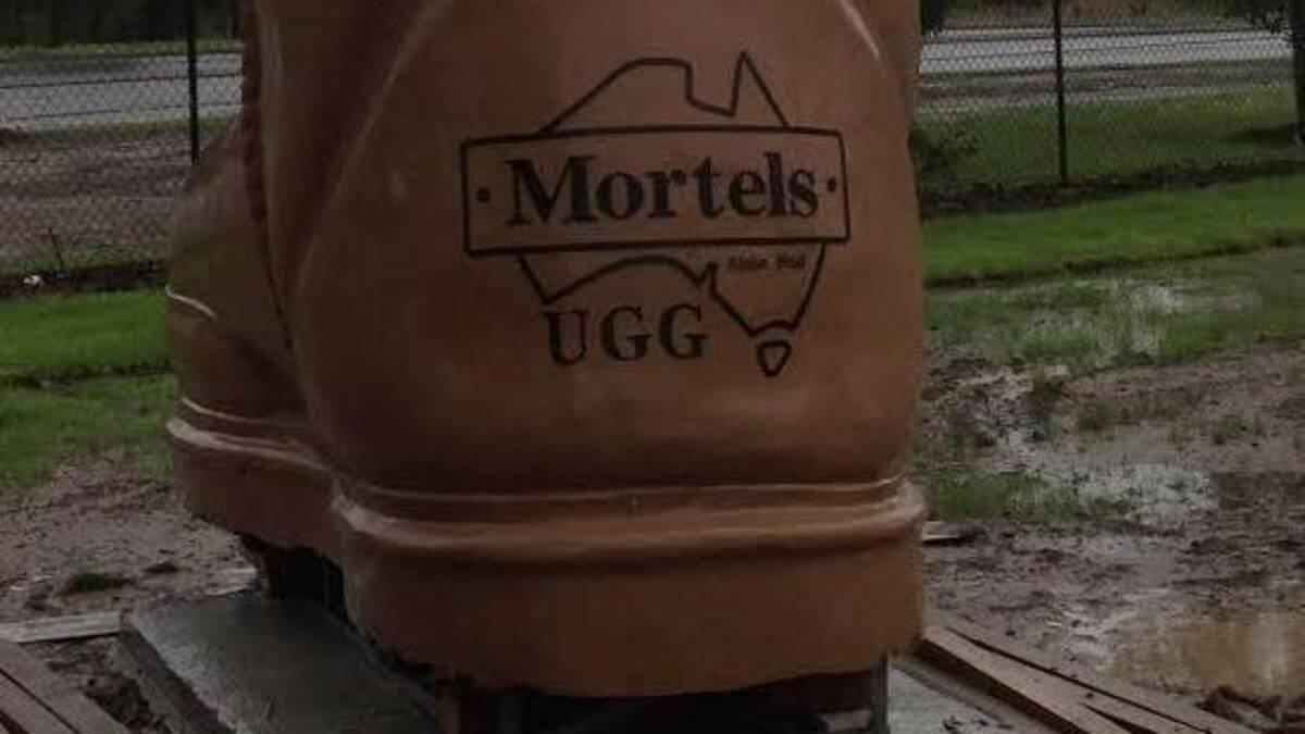the big ugg boots are located at