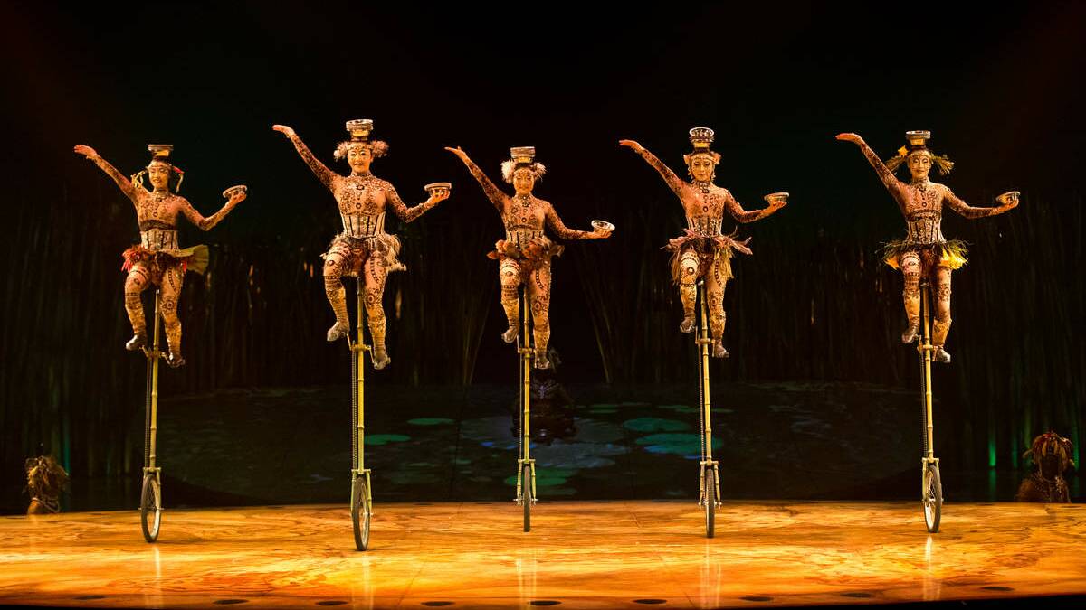 SIMON WALKER:  Amazed by Cirque du Soleil