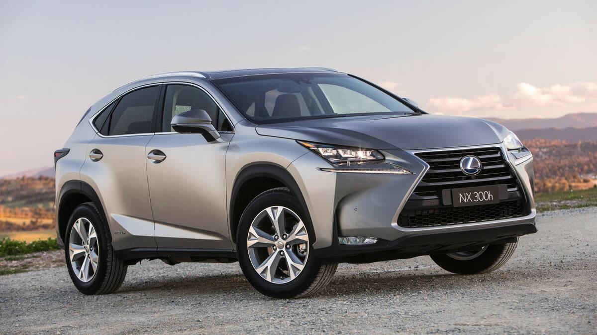 BABY BOOMER: A new small Lexus, the NX, has been launched in Australia. Featuring sweeping lines and a strong character the car has been designed to appeal to a more youthful buyer.