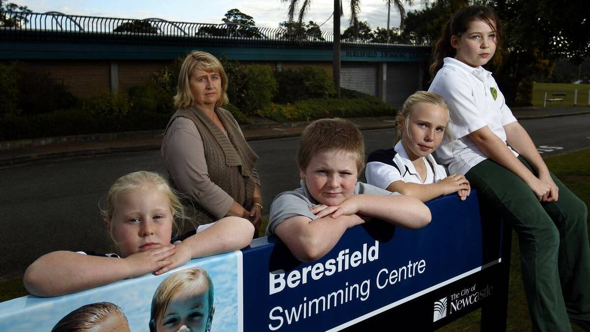 The community has been rallying to save Beresfield pool for several years. 
