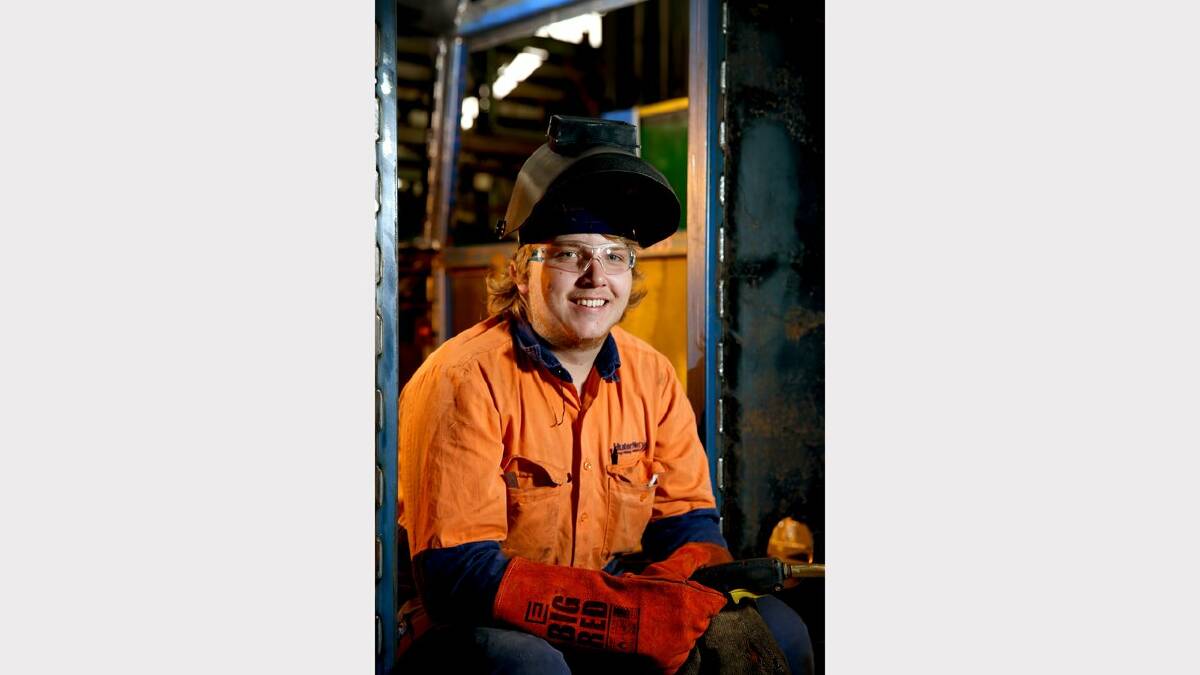 Hunter Headshots captures close-ups of people at work, rest and play. These apprentices were photographed at various employer worksites in Newcastle. Photographs by Dean Osland