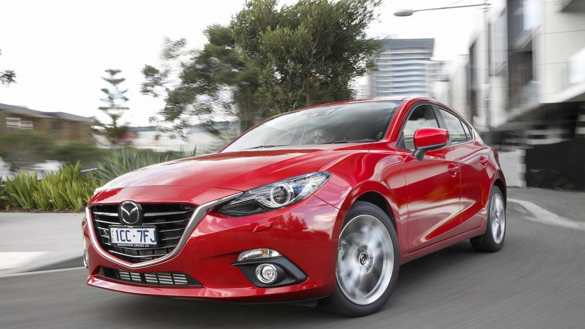 DIESEL WITH DASH: Mazda’s new diesel-engine Mazda3 hatchback aimed at the ‘‘hot hatch’’ segment of the Aussie market.