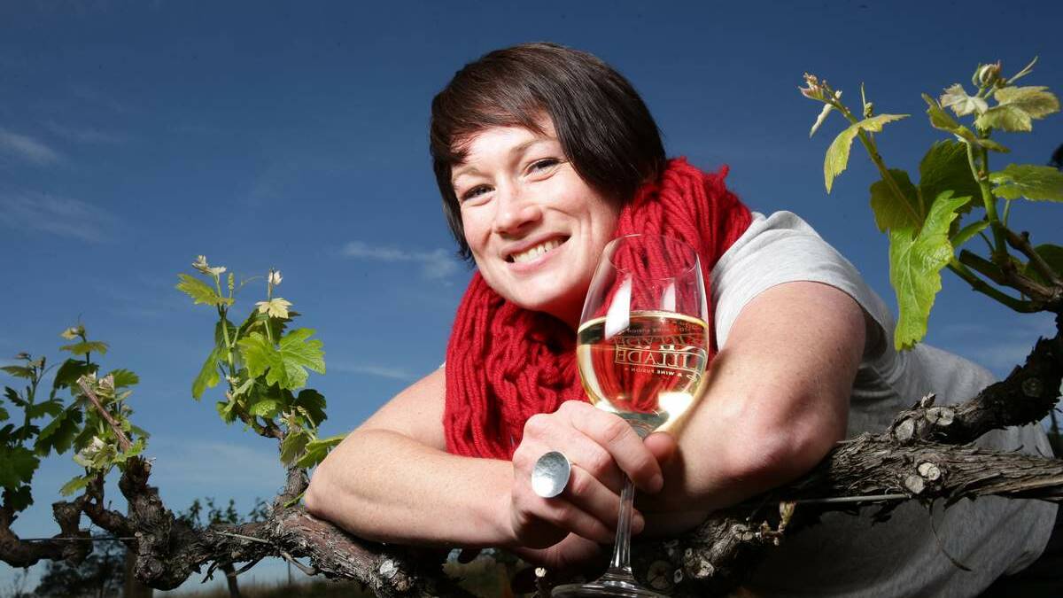 Australia’s 2014 Young Winemaker of the Year is Gwen Olsen. Picture: Peter Stoop