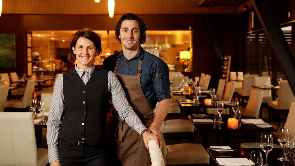 ON A ROLL: Pokolbin eatery Muse Restaurant’s  Megan and Troy Rhoades-Brown have won two hats for five years running.  Picture: Ryan Osland