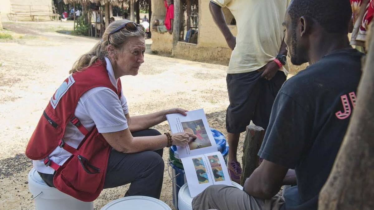 Ebola front line hard to walk away from