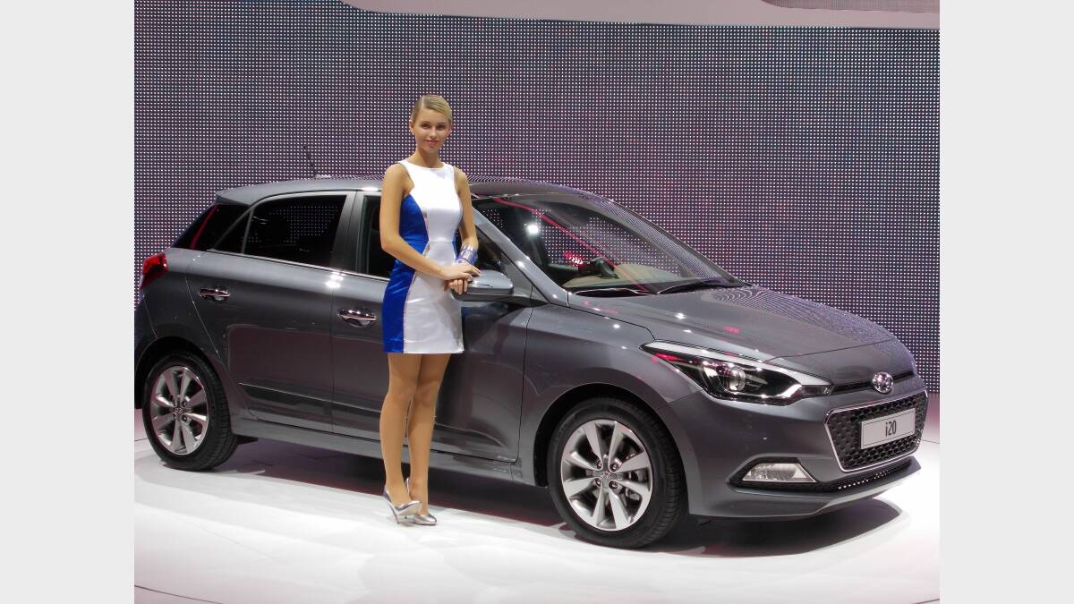 TWENTY SOMETHINGS: Hyundai revealed its bigger and brighter European-designed i20 to the world at last week’s Paris Motor Show opening.