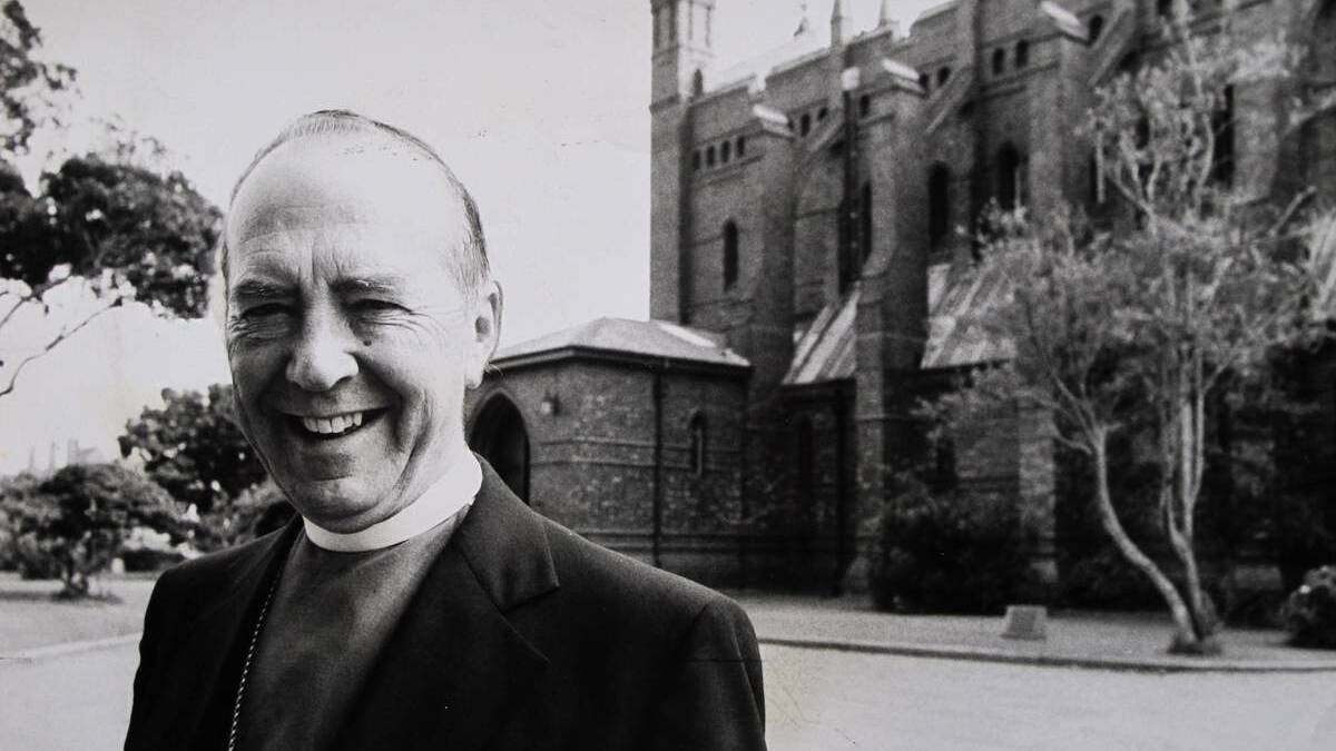 BOY BISHOP: A 1976 picture of the late Anglican Bishop of Newcastle Ian Shevill, who is the subject of historic  allegations.