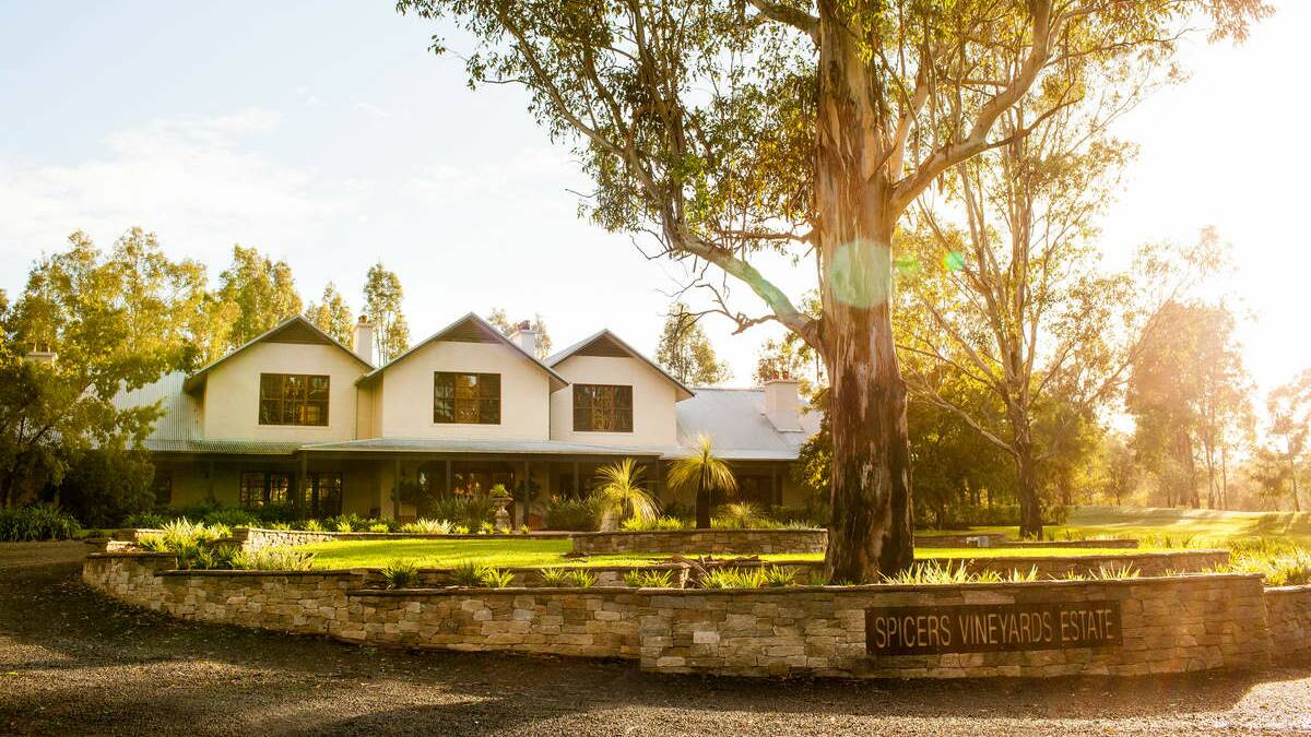 LUXURY:  Spicers Vineyards Estate  ticks all the boxes for making guests feel pampered. 