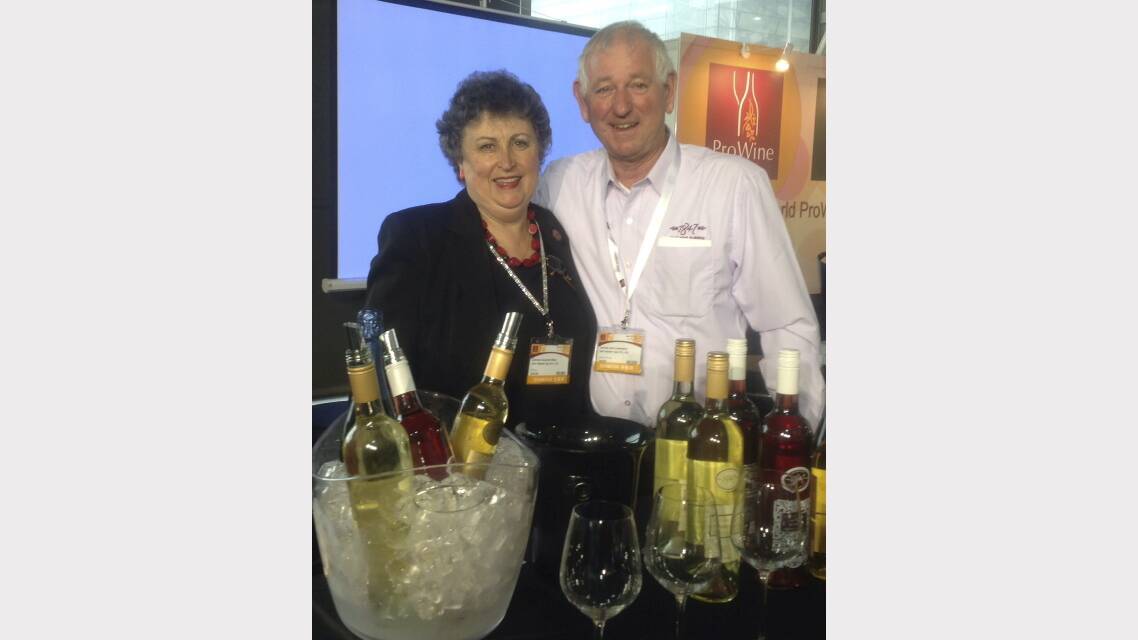 INSPIRED: Sue and John Curnow, who founded the 1847 wine brand in 2004 and have built a major export business.
