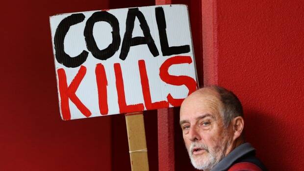 Coal has its critics, with its pollutants near the top of the list. Picture: Daniel Munoz

 
