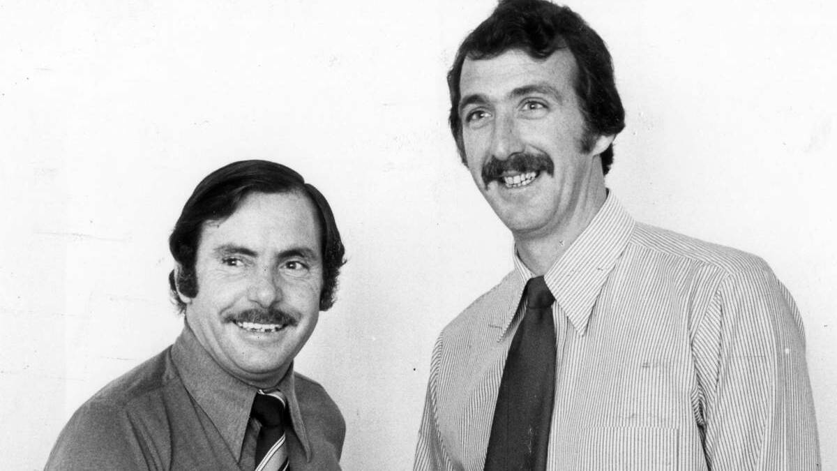 Dennis Kibble and John Gardiner.
