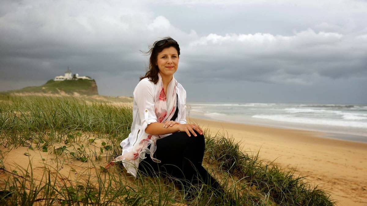 Winner of the Herald's short story competition, Stephanie Holm. Picture: Peter Stoop
