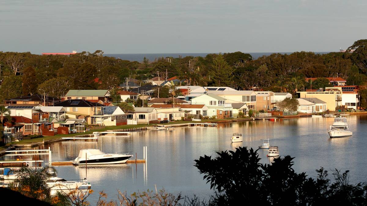Marks Point is one area in Lake Macquarie identified as being at risk from rising sea levels. Picture: Ryan Osland