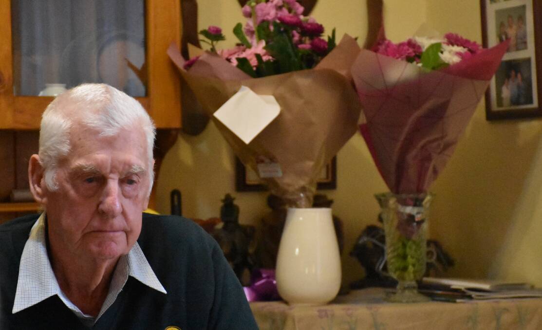 THE GREAT GRANDFATHER: Johnny Atkins, who was born in Dungog, has called Singleton home since 1961. He also called the town home from 1953-57 before returning home for work for a four year stint.