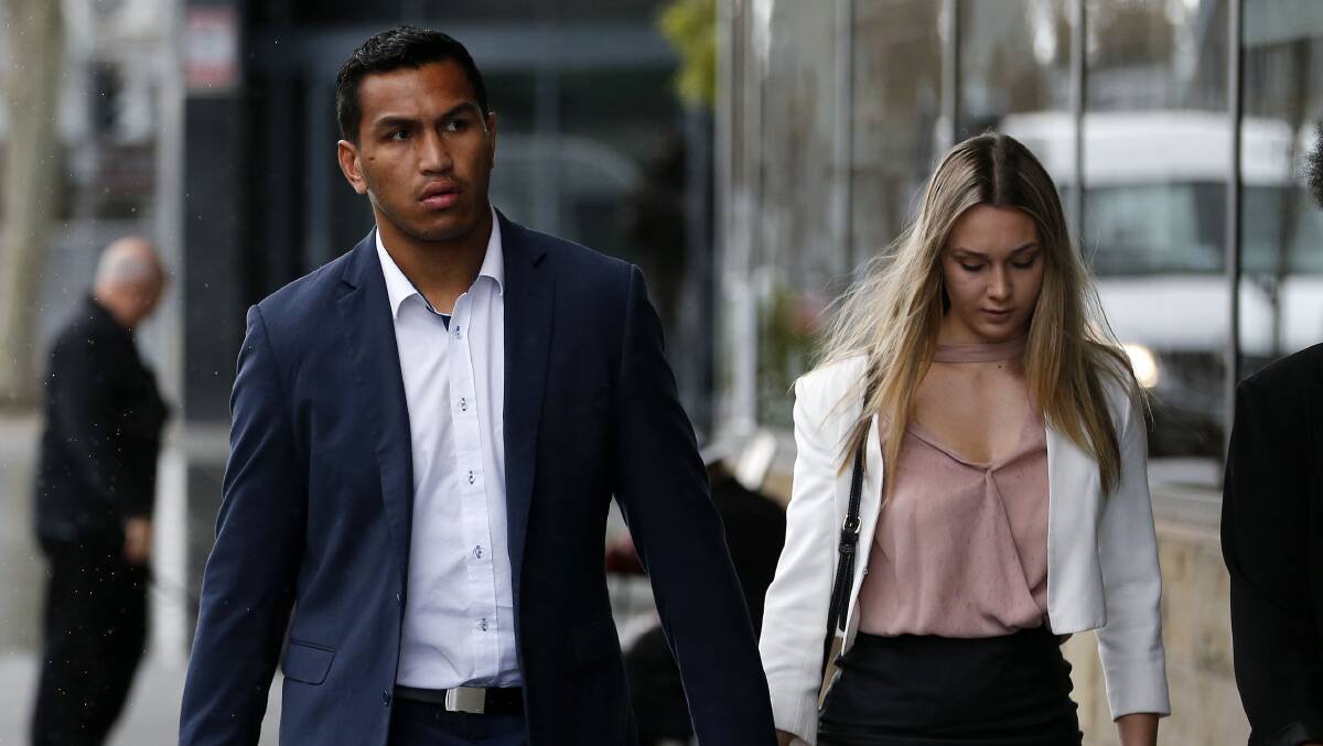 Knights forward Jacob Saifiti (pictured) was allegedly assaulted in an altercation with Dane Cordner, brother of Roosters and NSW captain Boyd Cordner. Mr Cordner is defending the charges. Picture: Darren Pateman
