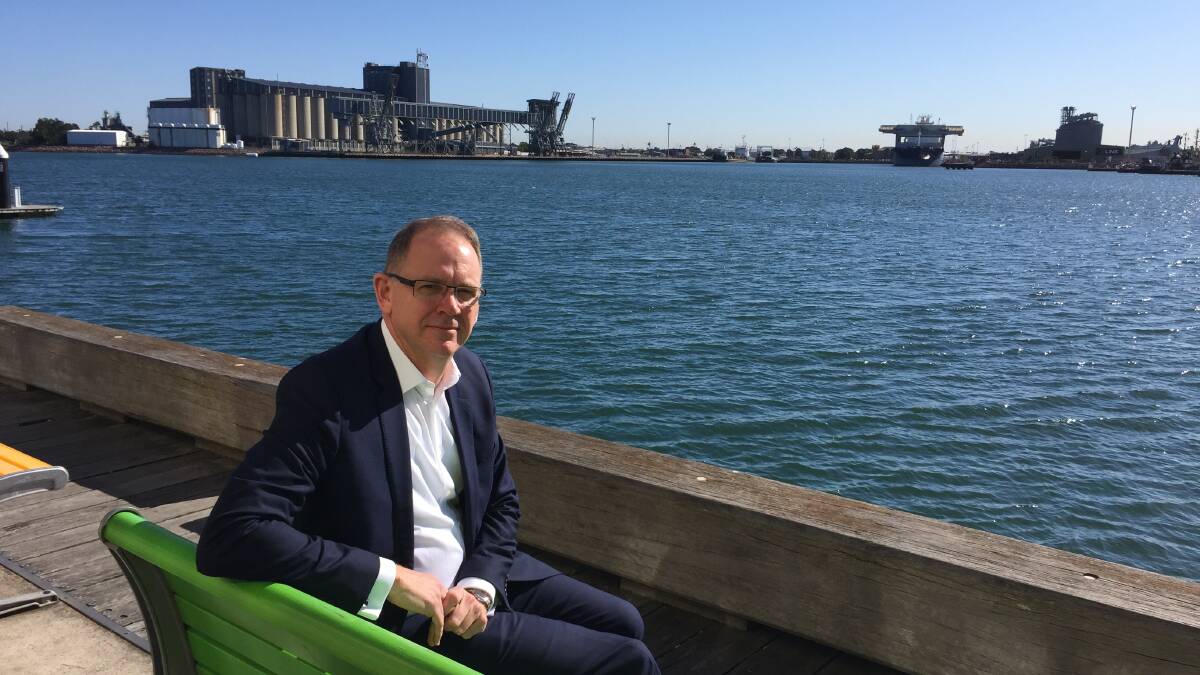 Port of Newcastle CEO Craig Carmody.