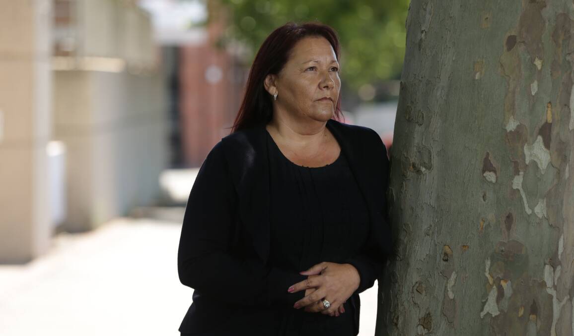Helpless: Georgie Schofield was among more than 20 people who told a royal commission on Wednesday how the aged care sector had failed their families. Picture: Simone De Peak