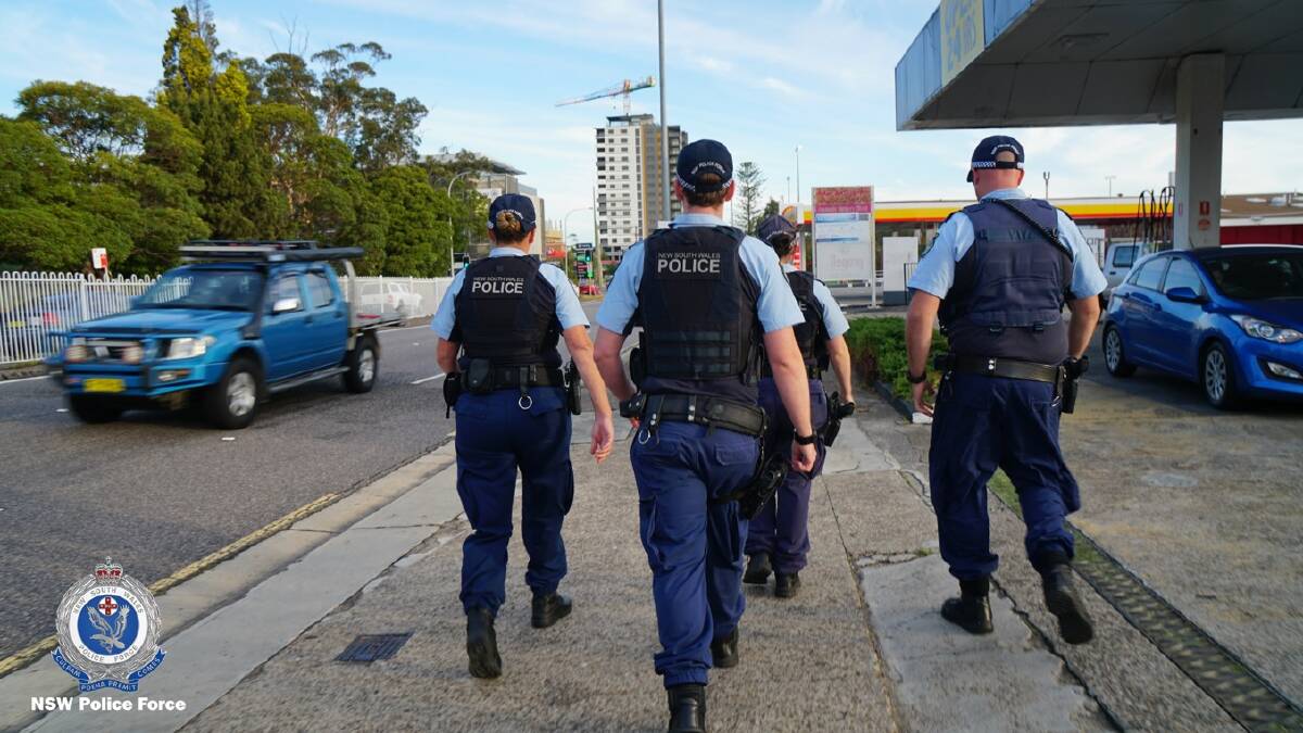 Police on patrol as part of Operation Northern Engage. Picture: NSW Police