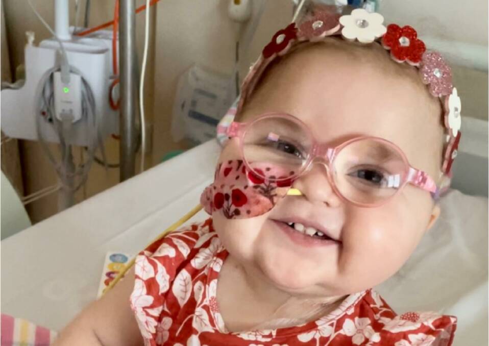 Poppy Grace Middleton, the inspiring 20-month-old who tragically lost her battle with leukemia last week.