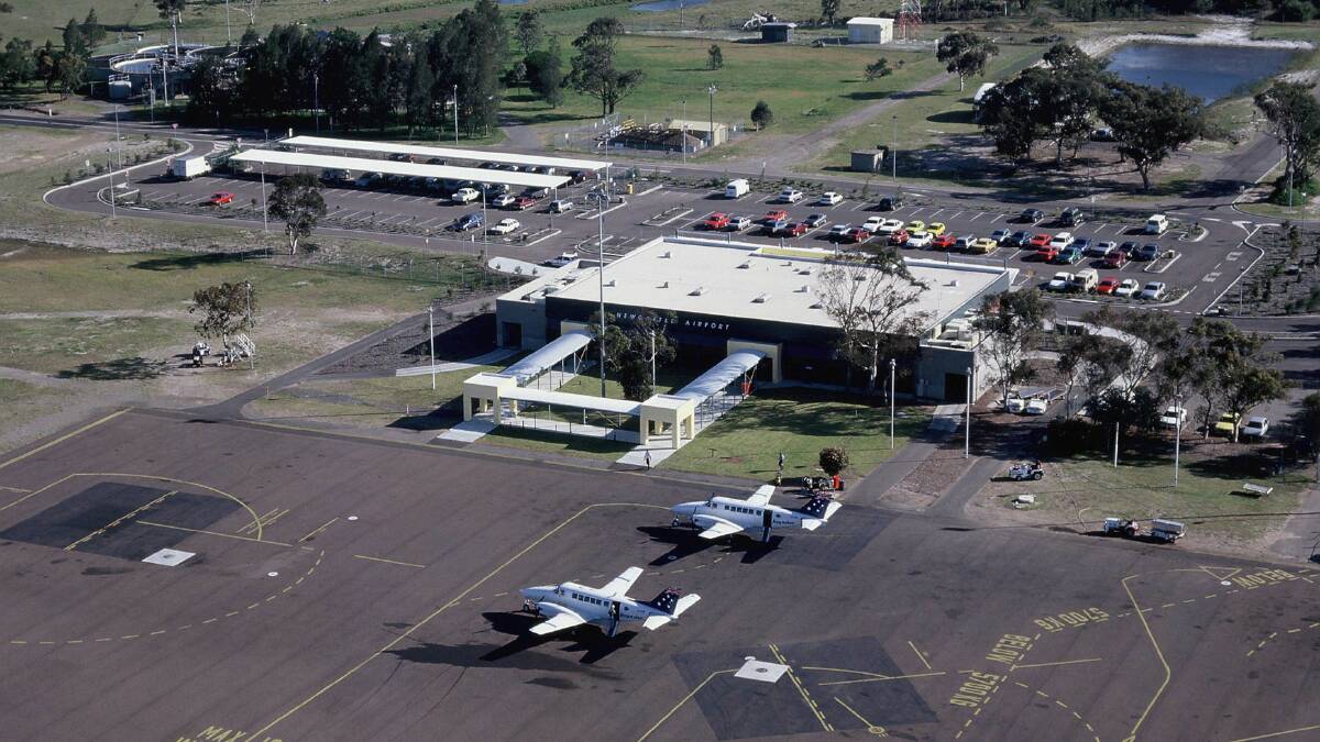 Newcastle Airport in 1994.