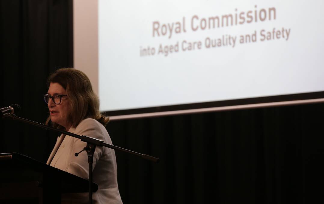 Royal Commission into Aged Care Quality and Safety commissioner Lynelle Briggs. Picture: Simone De Peak
