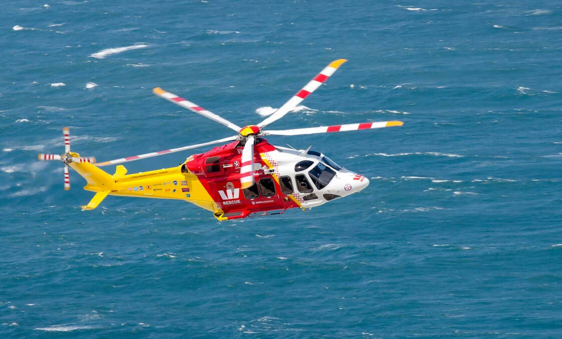 Man, 83, winched to safety at Broughton Island